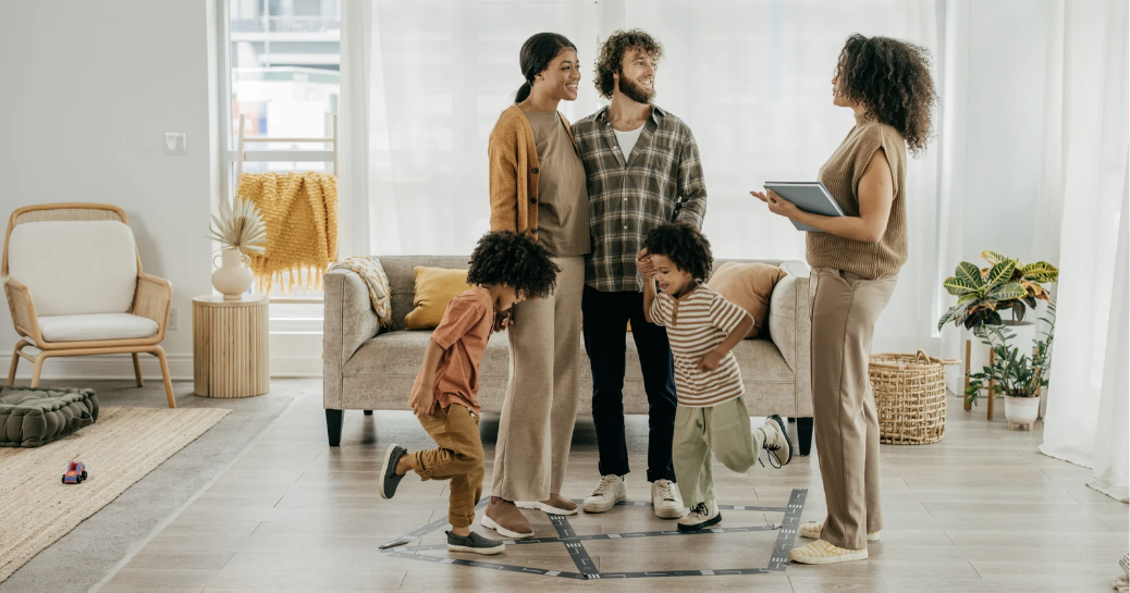 First-Time Homebuyers with Real Estate Agent