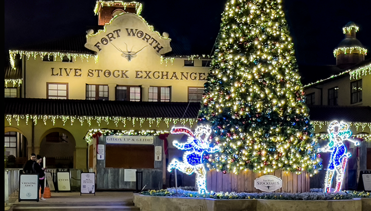 Fort Worth Stockyards Christmas