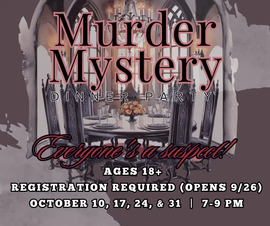 NP Sims Library Murder Mystery Party