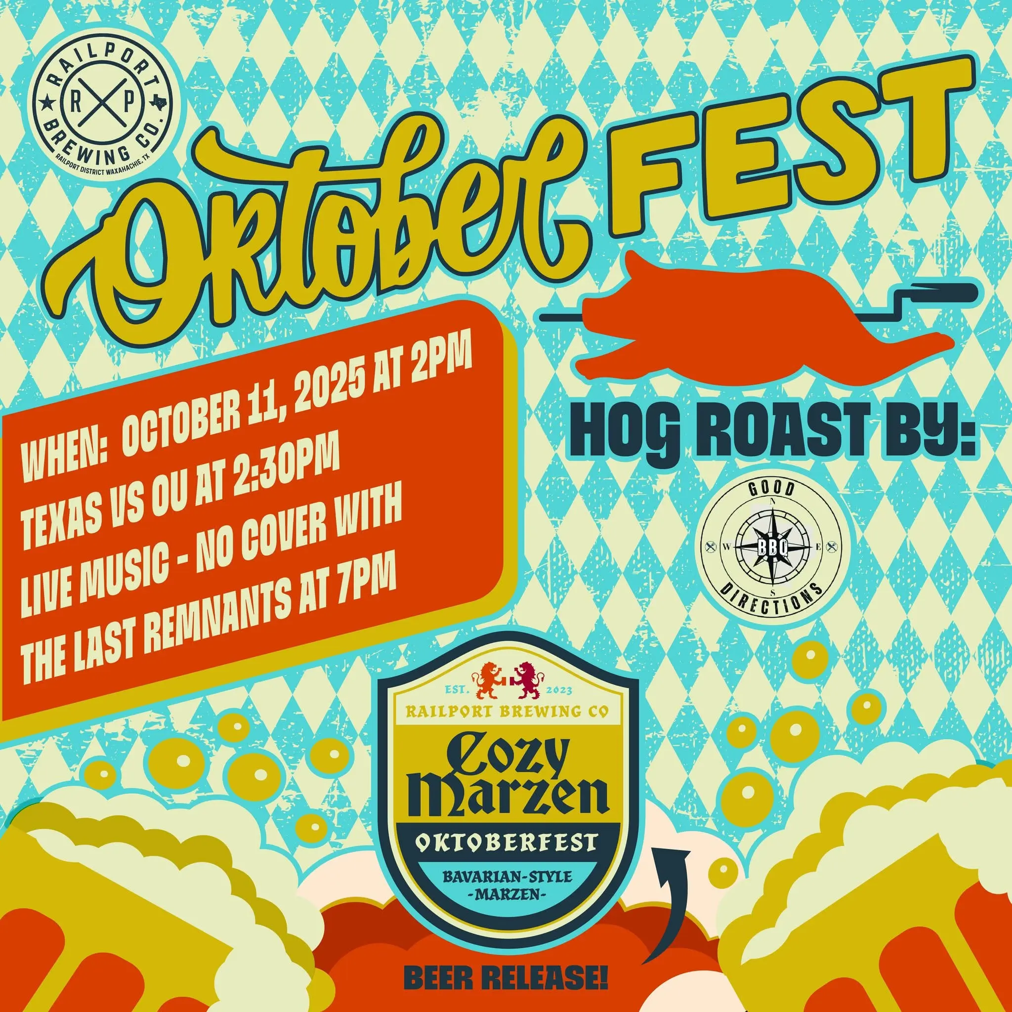 Oktoberfest at Railport Brewing Co Waxahachie