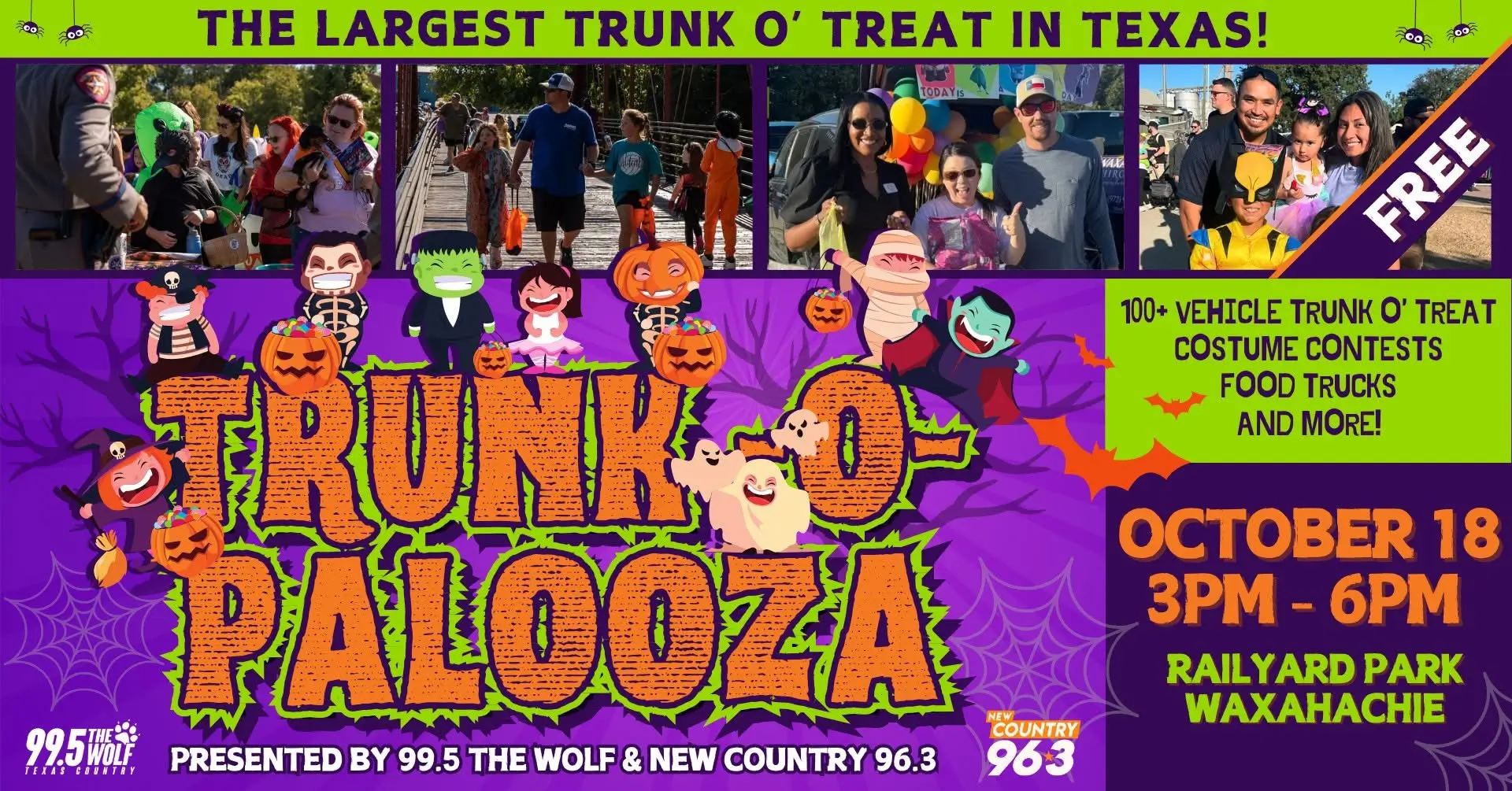 Trunk-O-Palooza Waxahachie 2025 Flyer