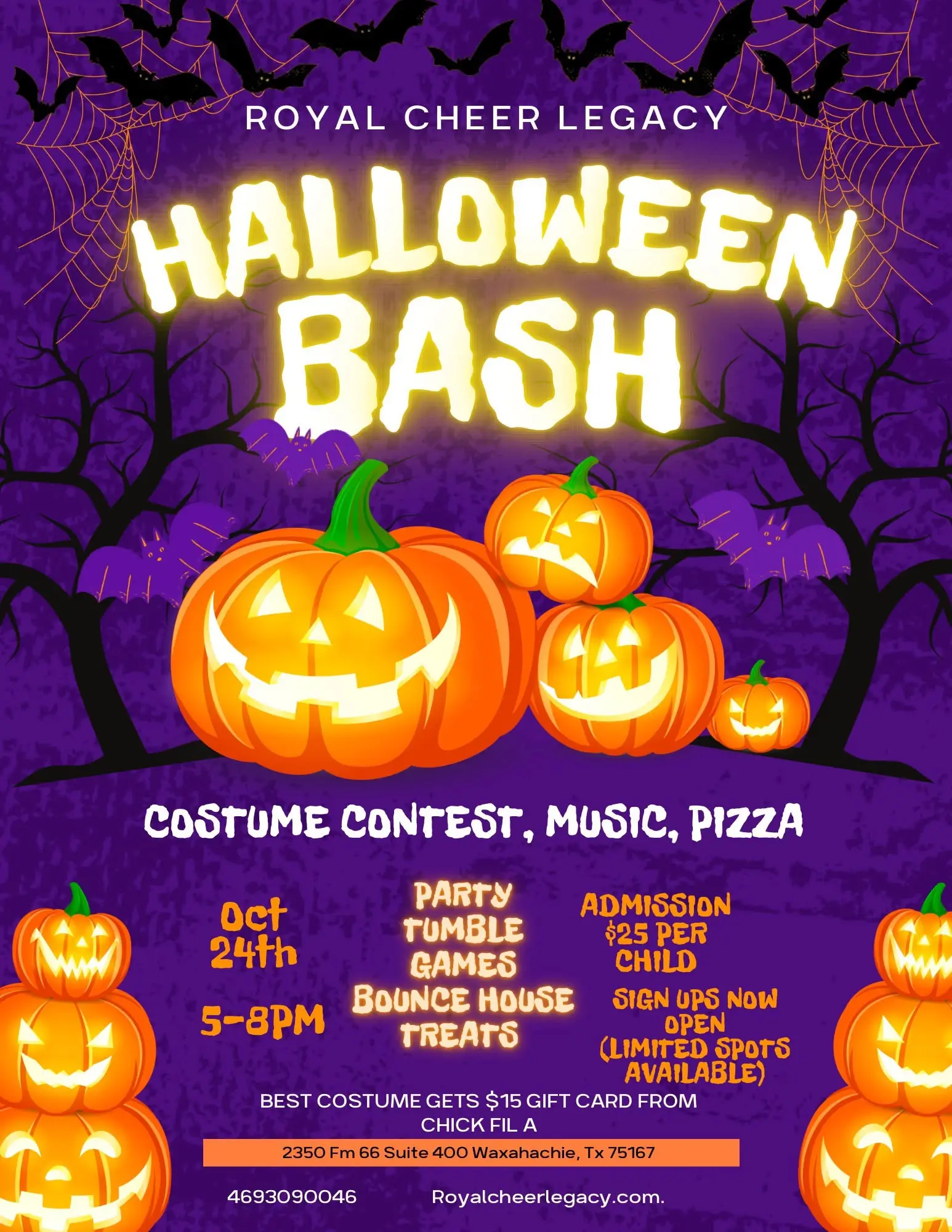 Halloween Bash in Waxahachie, TX 2025