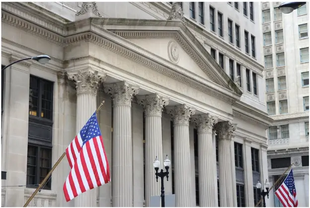 The Federal reserve bulding