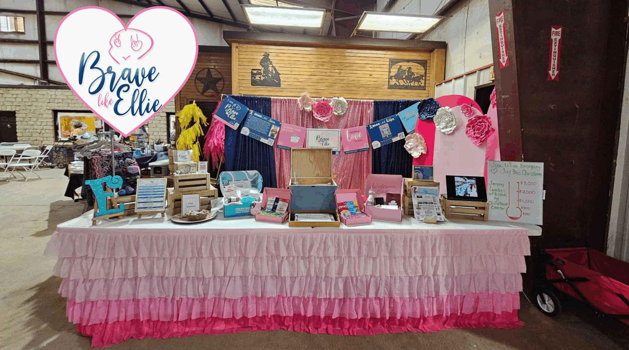 Brave Like Ellie is partnering with Centre Living Homes to bring Christmas joy to kids in Ellis County