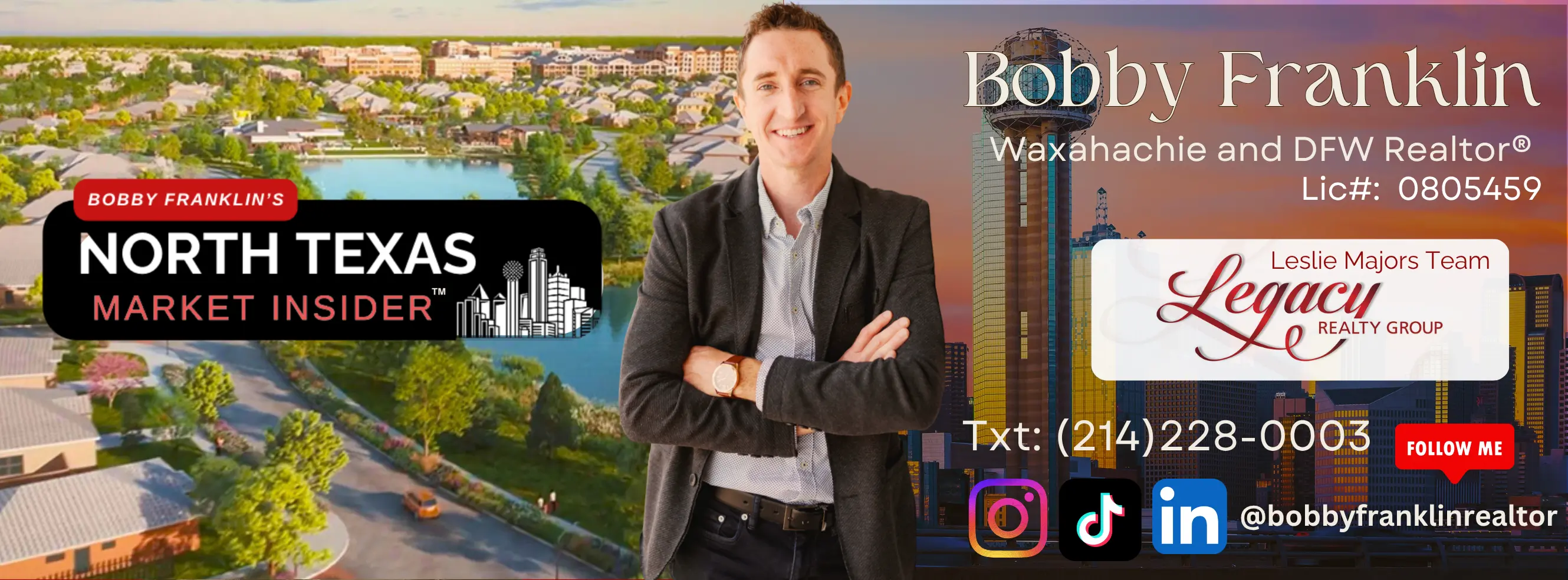 Bobby Franklin is the North Texas market insider