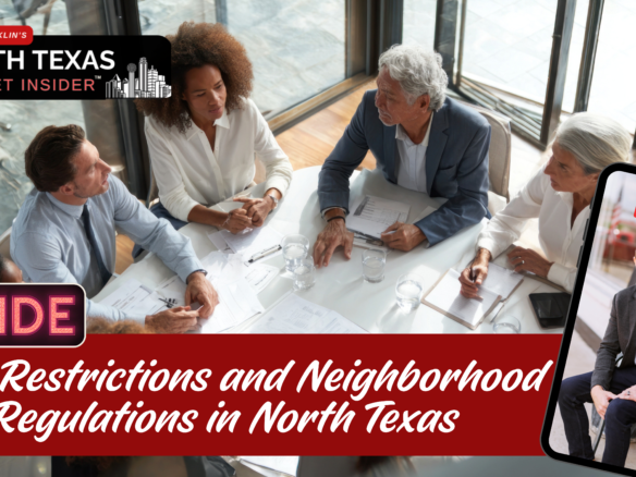 Understand HOA restrictions and fees in North Texas. Learn more with Bobby Franklin, the North Texas Market Insider. Bobby Franklin is the best realtor in Waxahachie.