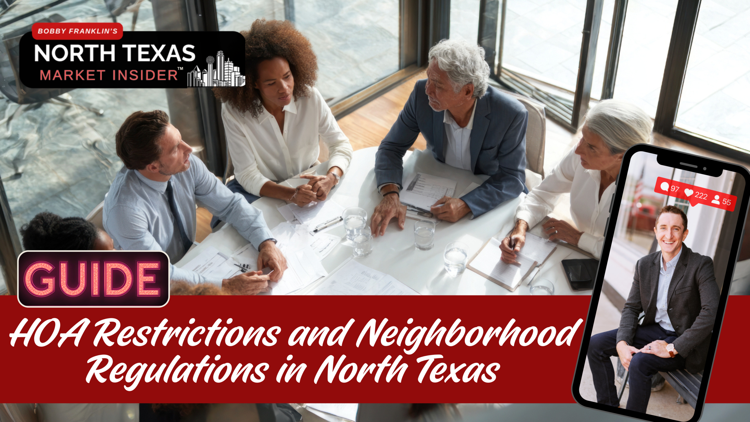 Understand HOA restrictions and fees with Bobby Franklin in the North Texas market insider