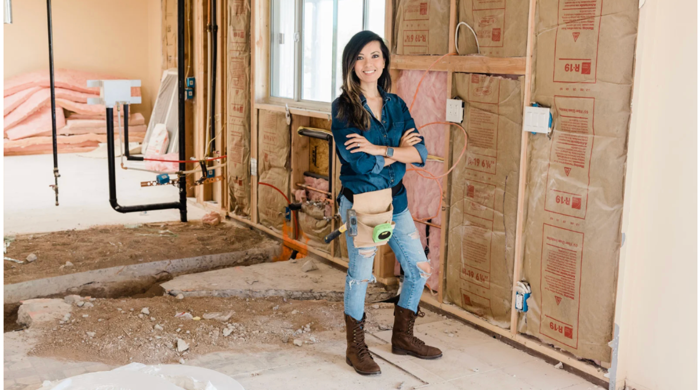 New construction home under build in North Texas