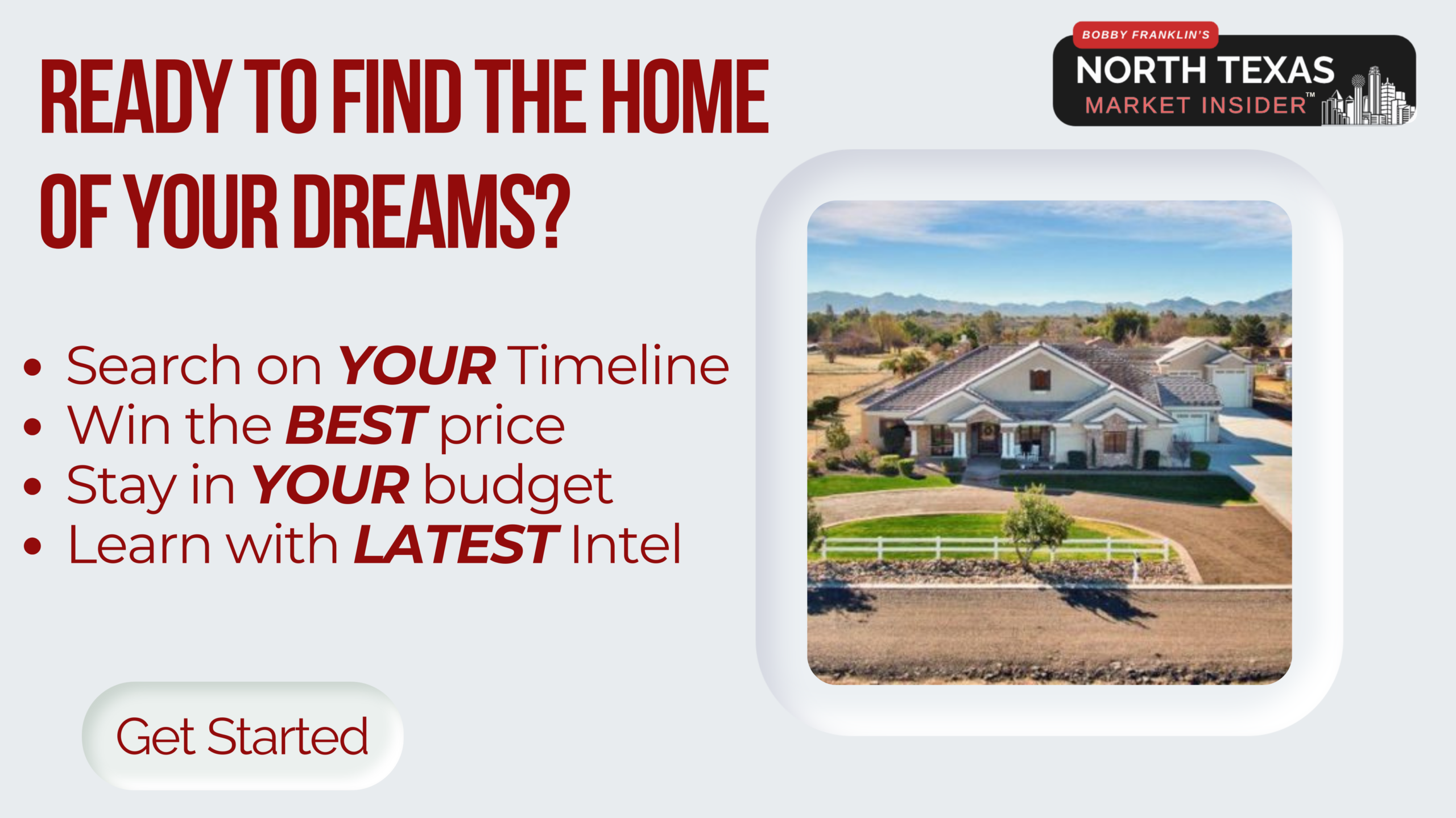 Find your dream home in Waxahachie and greater Dallas Fort Worth area. Learn more with Bobby Franklin, the North Texas Market Insider. Bobby Franklin is the best realtor in Waxahachie.