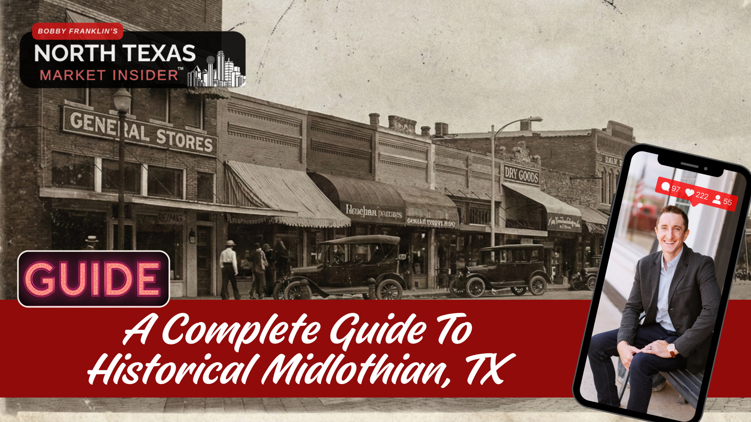 Learn About Midlothian's rich and preserved history. Learn more with Bobby Franklin, the North Texas Market Insider. Bobby Franklin is the best realtor in Waxahachie.