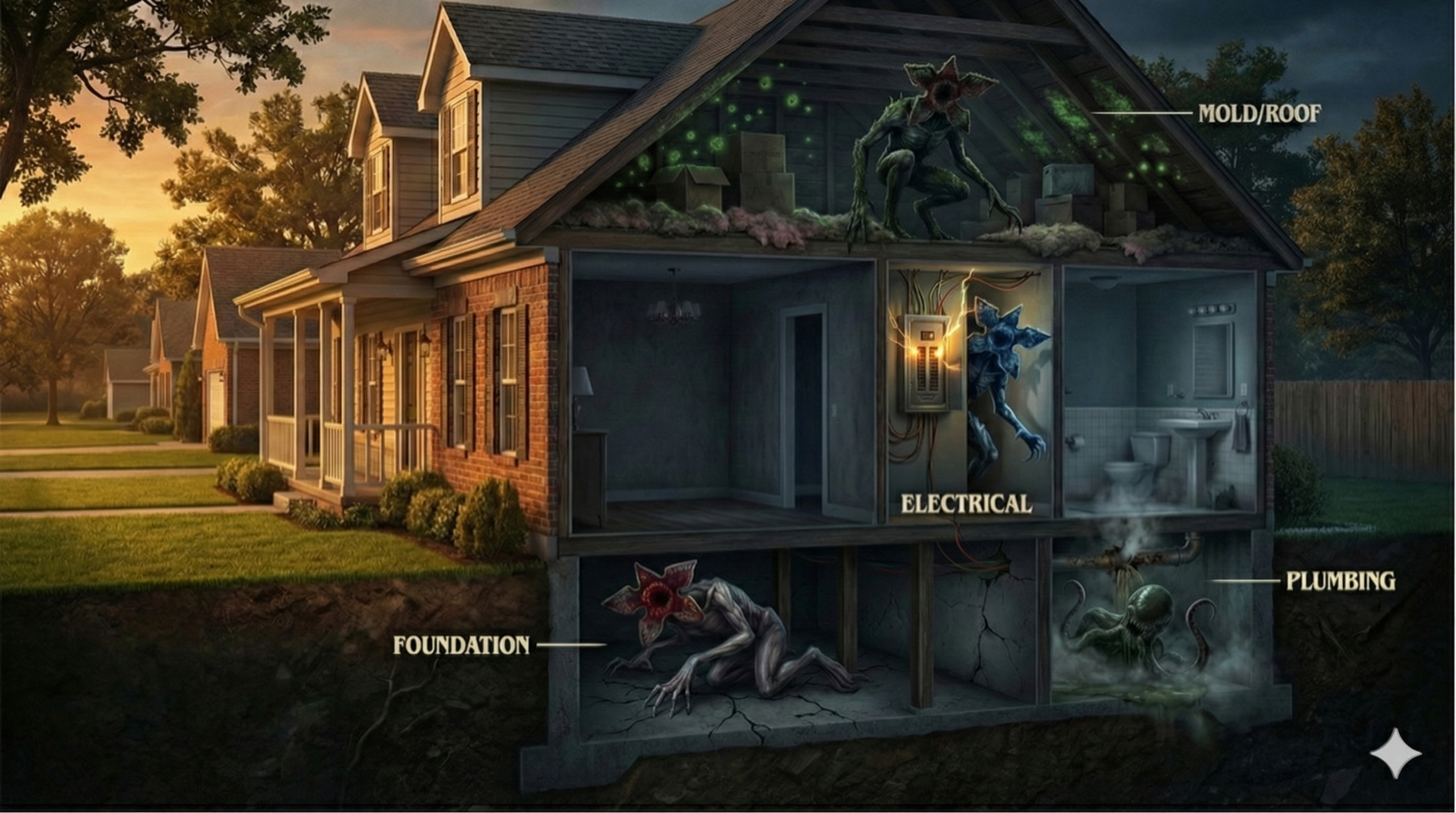 Like Demogorgons lurking through the upside down, there are major financial costs that can be discovered with the right home inspection. Learn more with Bobby Franklin, the North Texas Market Insider. Bobby Franklin is the best realtor in Waxahachie.