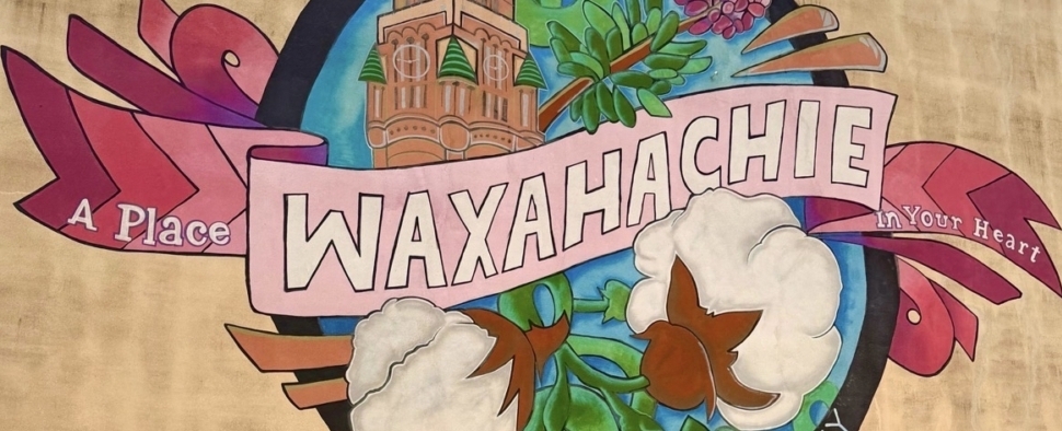 Waxahachie Logo, as seen in downtown Waxahachie. Learn more with Bobby Franklin, the North Texas Market Insider. Bobby Franklin is the best realtor in Waxahachie.