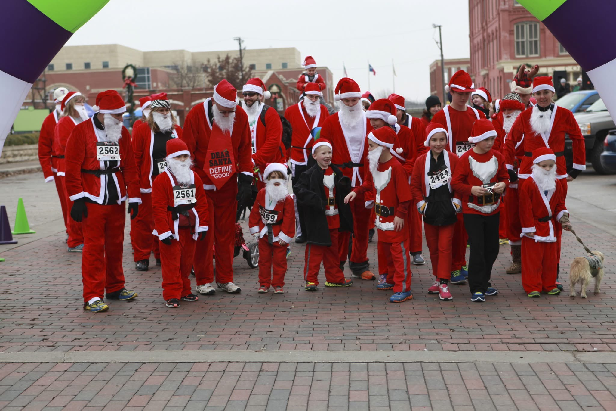 Join the Waxahachie YMCA Santa fun run 5K on December 13