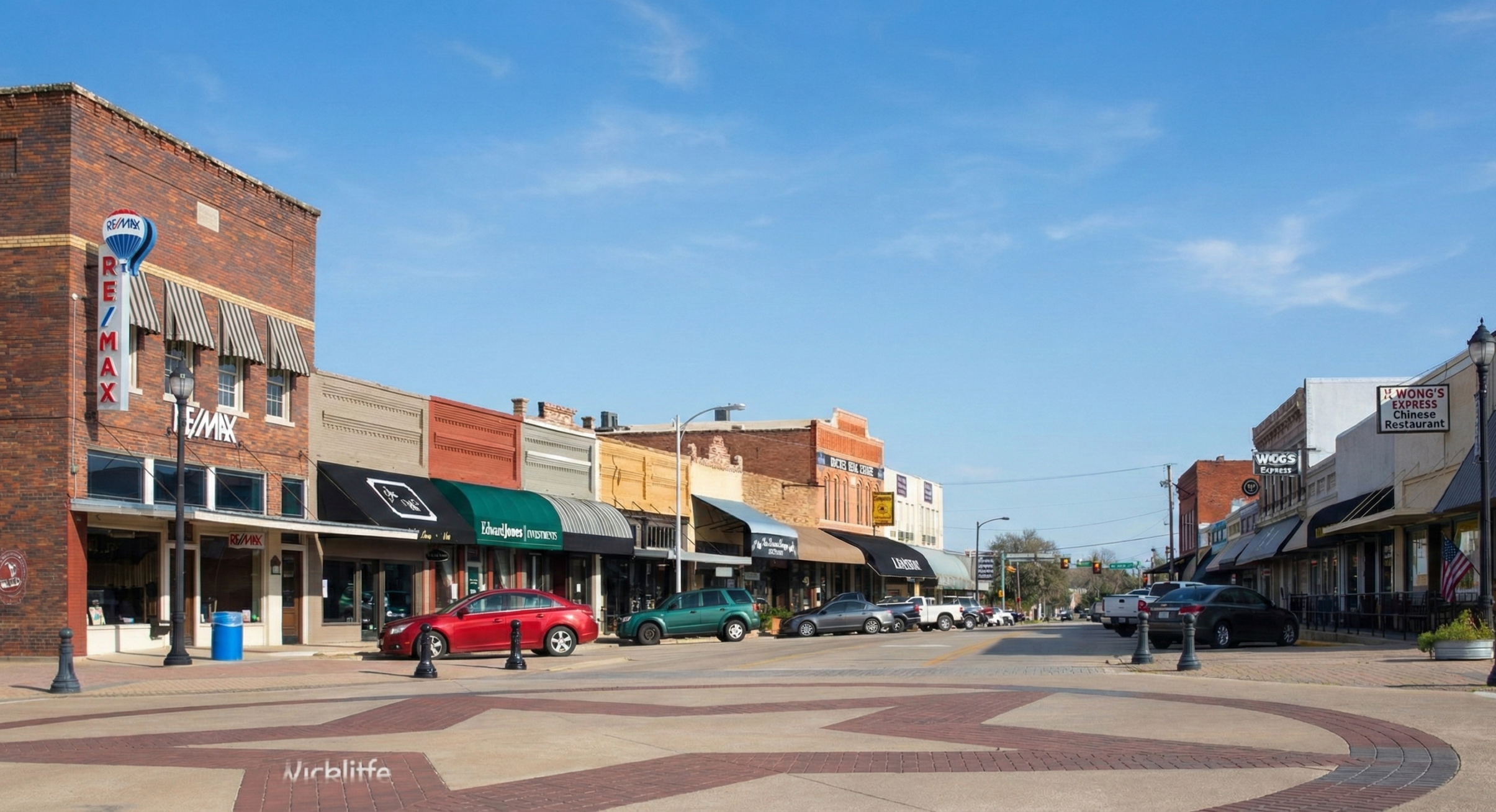 Midlothian, Texas - the downtown district