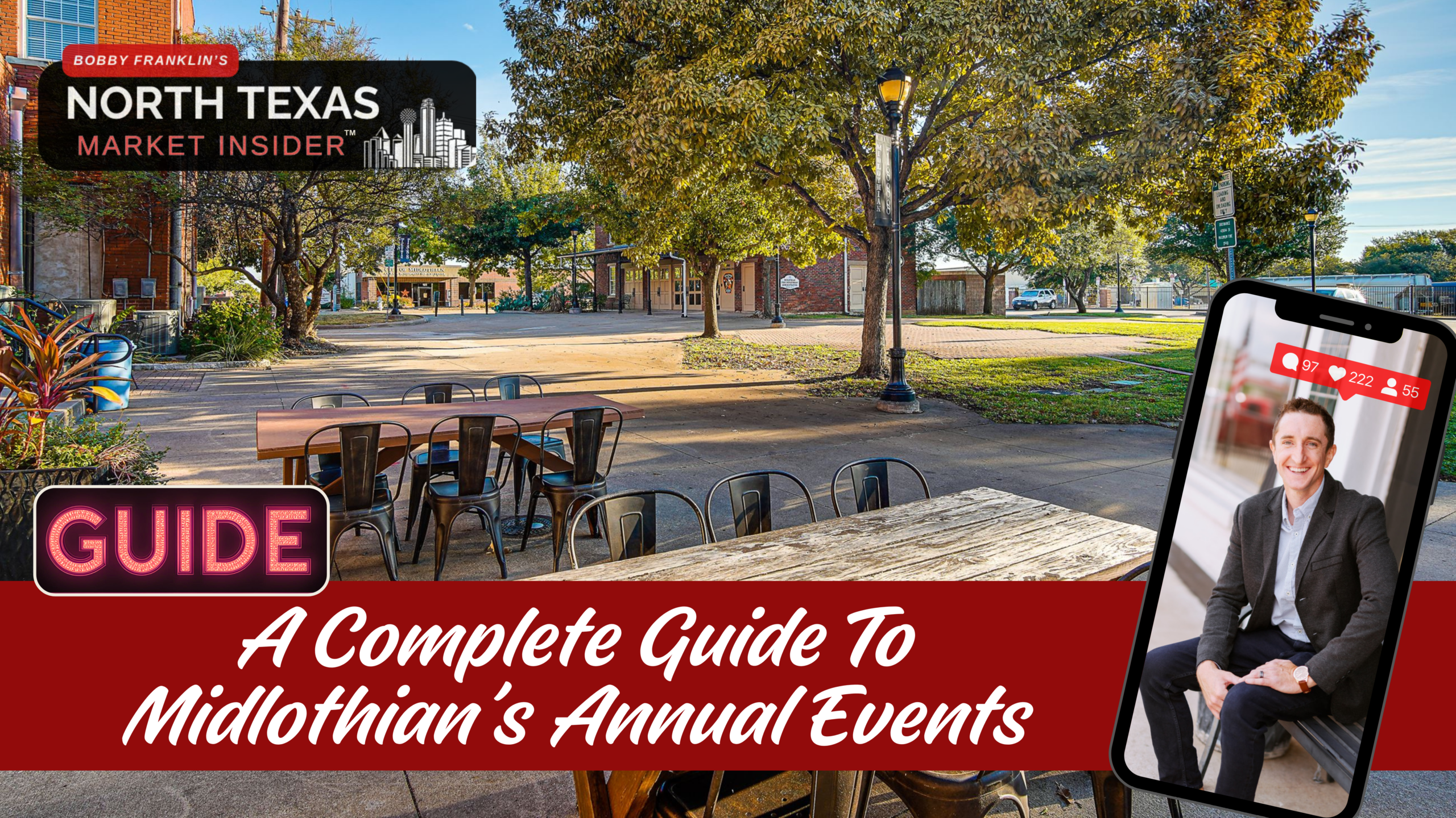 A complete guide to Midlothian's annual events. Learn more with Bobby Franklin, the North Texas Market Insider. Bobby Franklin is the best realtor in Waxahachie.