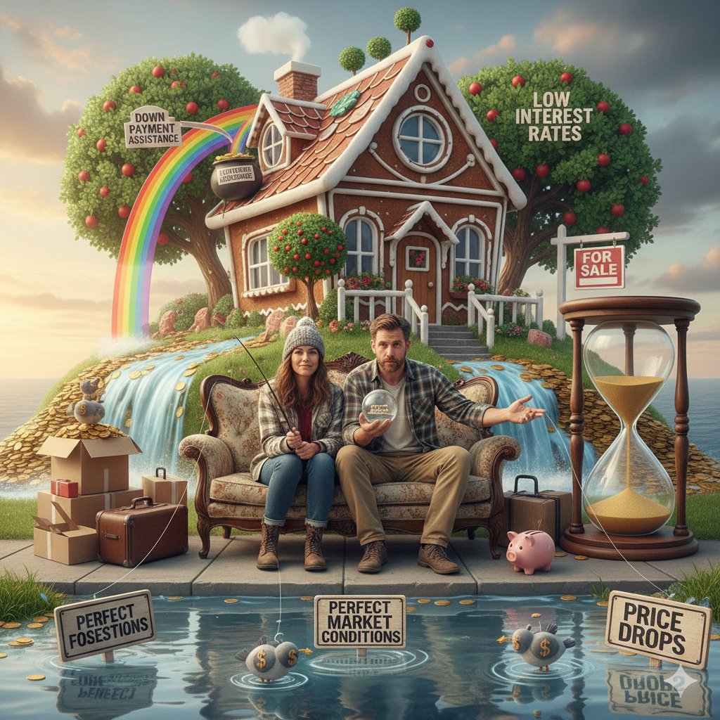 Homebuyers waiting for perfect conditions often pay more when they finally do purchase.