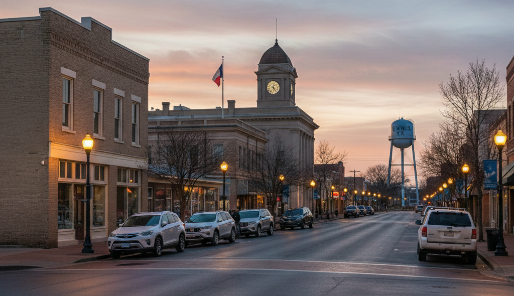 Ennis blends small‑town charm with quick big‑city access, sitting just south of Dallas along I‑45 with a fairly easy commute into Downtown. It’s known as the “Bluebonnet City” of Texas, with established neighborhoods, extensive acreage, new construction options, and even seasonal festivals that draw visitors from across North Texas. Families and first‑time buyers are drawn to Ennis for its walkable historic downtown, parks and lake recreation, small-town country feel and perhaps most of all for its attainable home prices compared to many nearby Dallas suburbs.