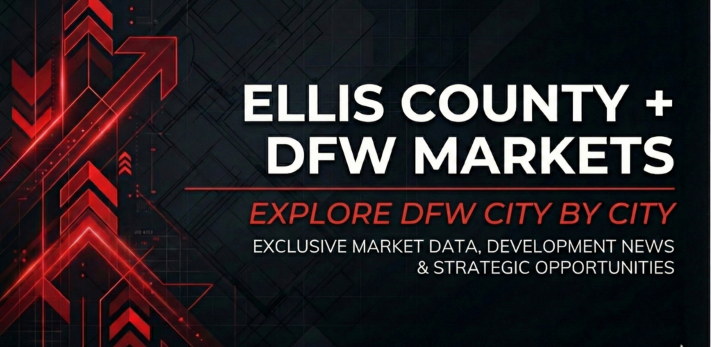 Explore the DFW housing market city by city. Learn more with Bobby Franklin, the North Texas Market Insider. Bobby Franklin is the best realtor in Waxahachie.