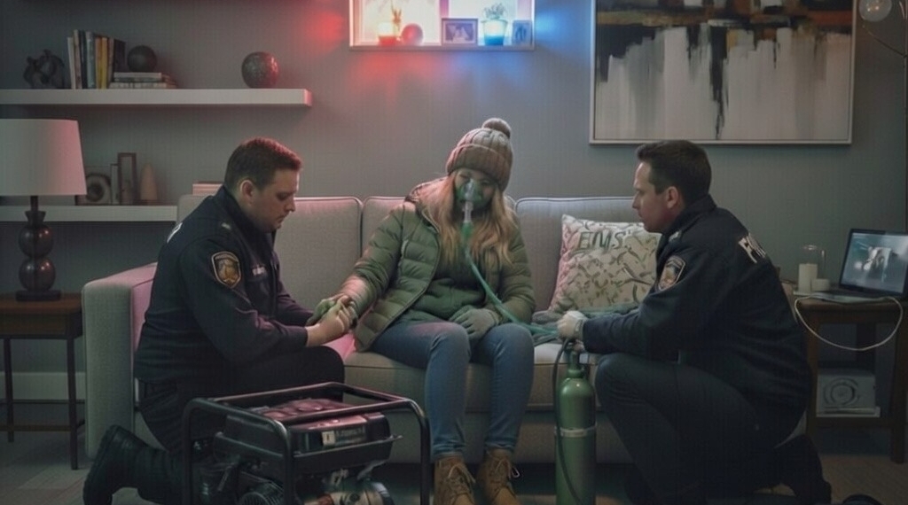 Carbon monoxide kills people during every freeze when they try to use a portable generator or charcoal grill inside to stay warm.