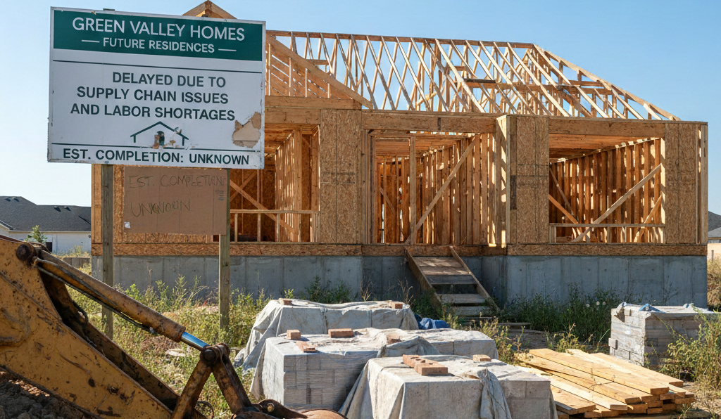 Learn what to expect when you encounter delays in the construction of your new construction home. Learn more with Bobby Franklin, the North Texas Market Insider. Bobby Franklin is the best realtor in Waxahachie.