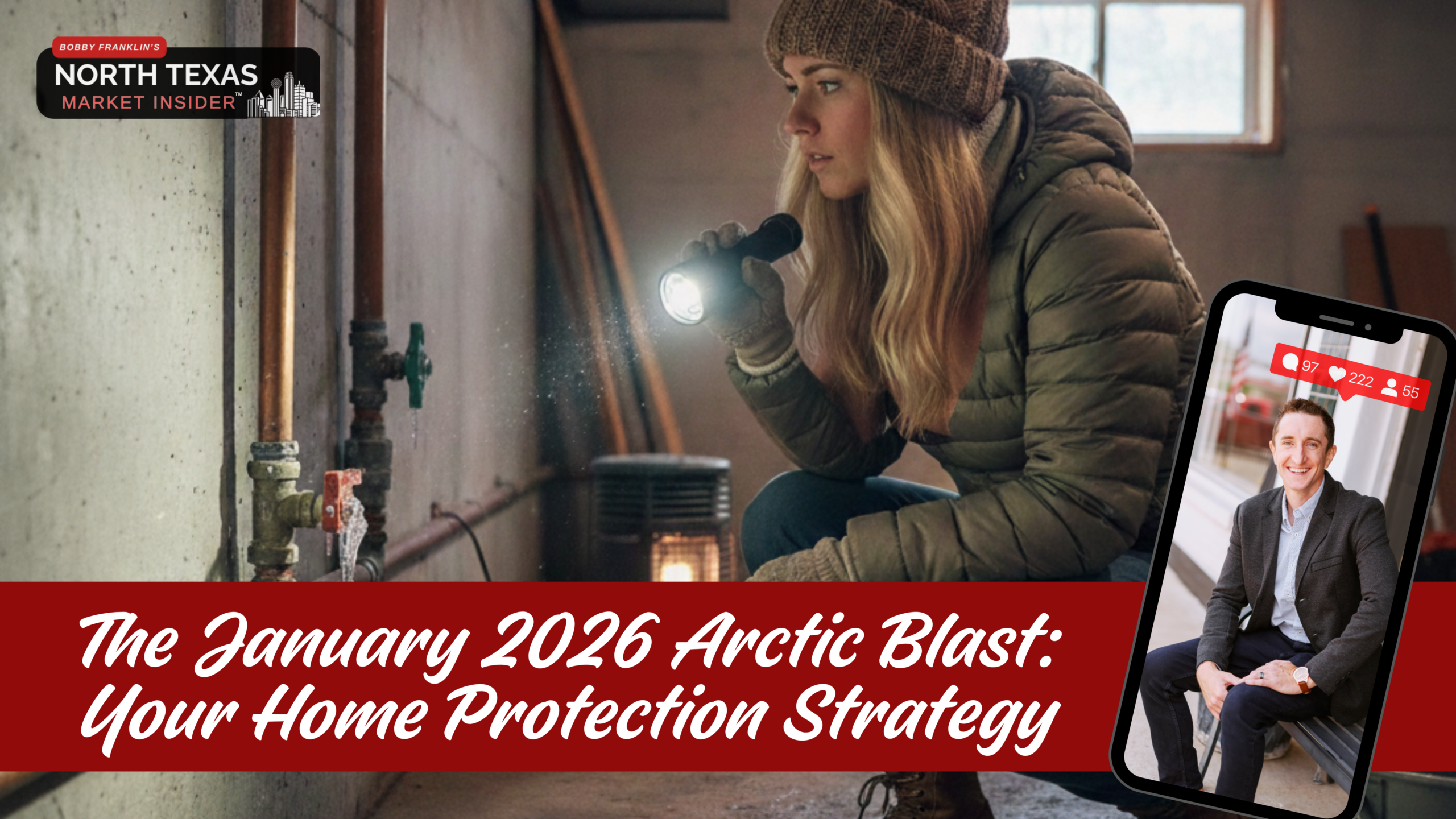 Learn how to protect your home during the January 2026 North Texas Arctic blast