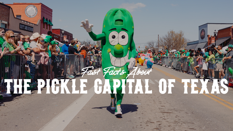 Mansfield, TX annual Pickle Parade. Learn more with Bobby Franklin, the North Texas Market Insider. Bobby Franklin is the best realtor in Waxahachie.