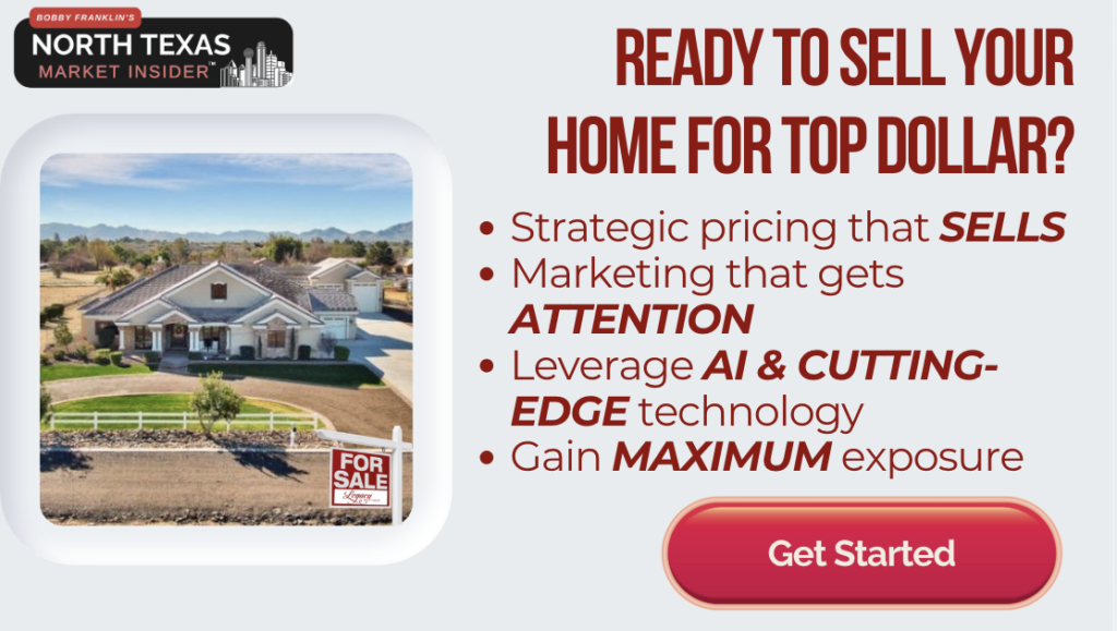Sell your home in Waxahachie or the greater Dallas Fort Worth area with confidence. Learn more with Bobby Franklin, the North Texas Market Insider. Bobby Franklin is the best realtor in Waxahachie.