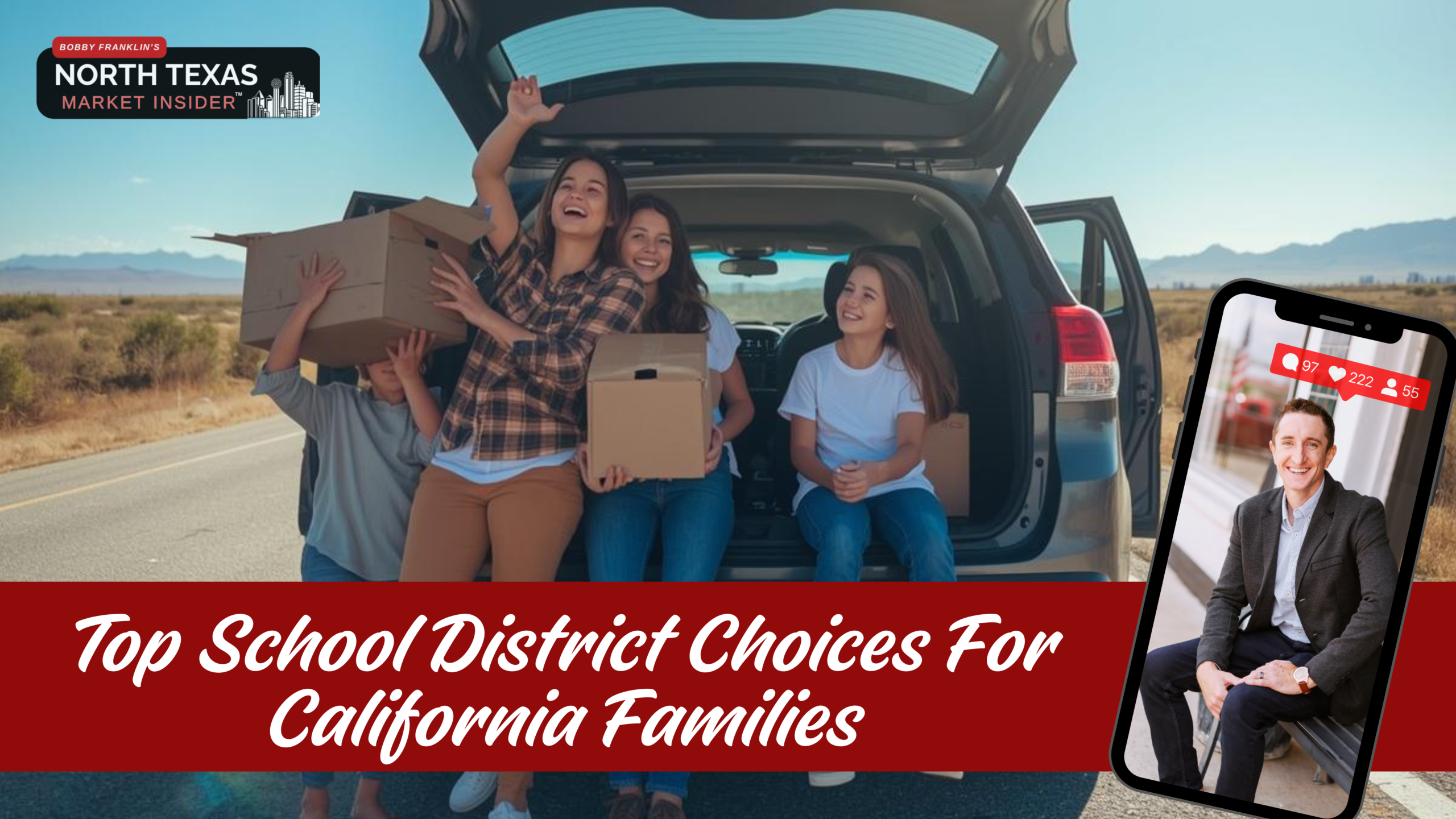 Learn about the top school districts, chosen by California families and how to choose the right one for you