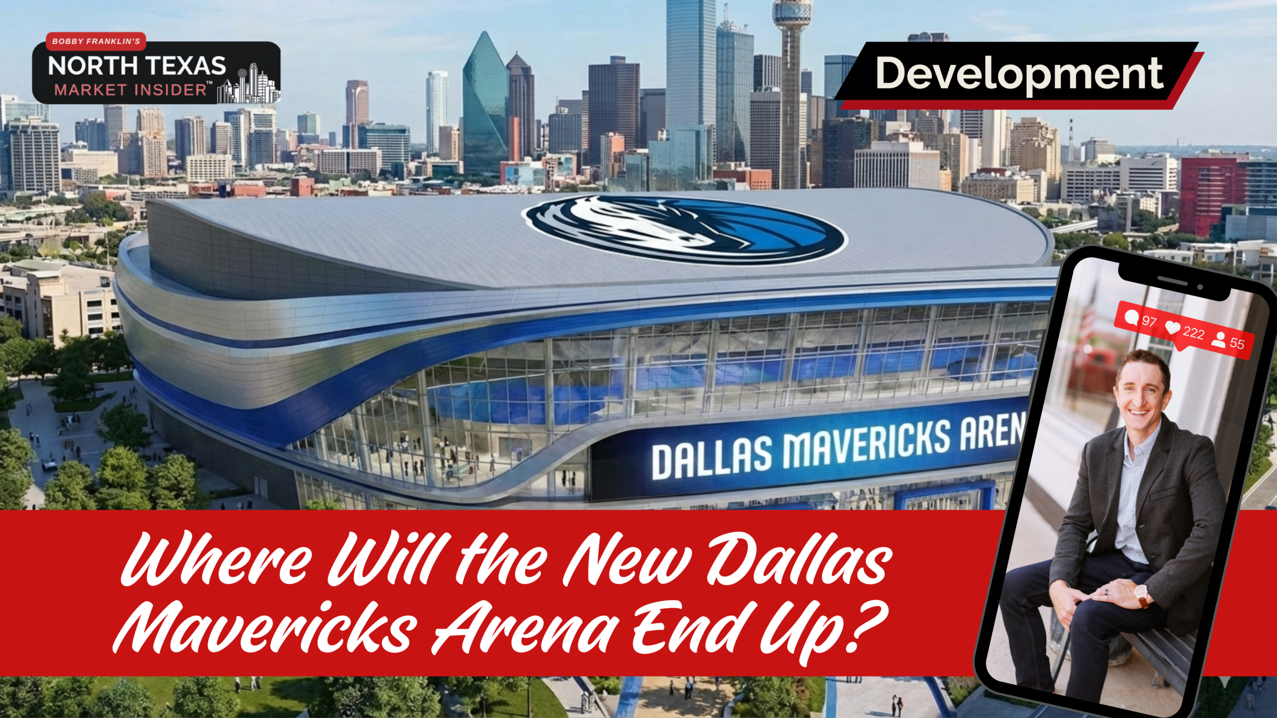 The Dallas Mavericks have officially narrowed their search for a brand-new arena to two potential sites within Dallas city limits, and the ripple effects could reshape the North Texas real estate landscape for the next decade.