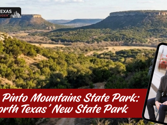 The state of Texas just dropped nearly $22 million on 4,871 acres of dramatic canyon landscape 80 miles west of Fort Worth. Palo Pinto Mountains State Park opens to the public sometime in 2026.