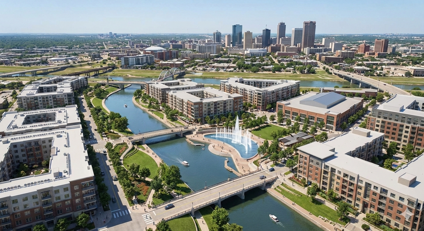 Panther Island isn’t just a real estate development. It’s a flood control megaproject that happens to unlock 338 acres of prime urban waterfront.