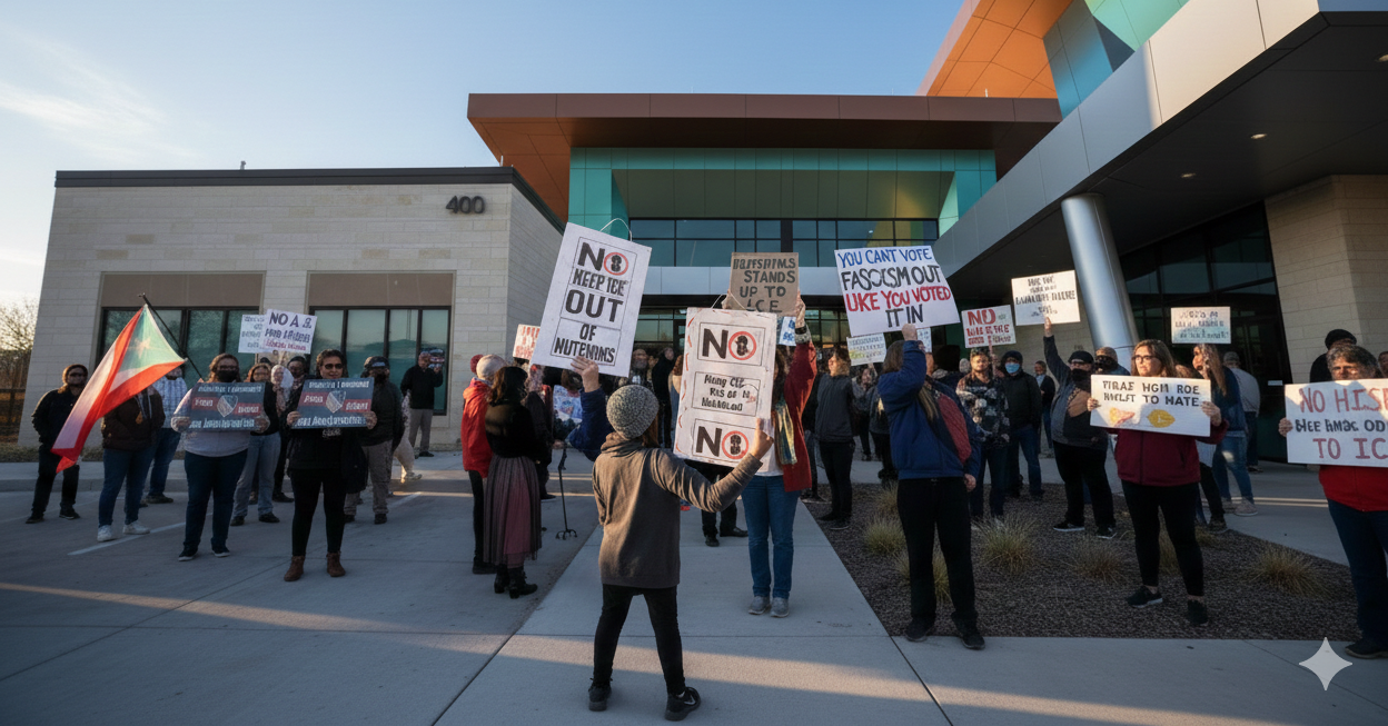Hutchins Mayor Mario Vasquez made his position crystal clear at a city council meeting: “If you think anybody up here is on board with it, you’re in the wrong building.”