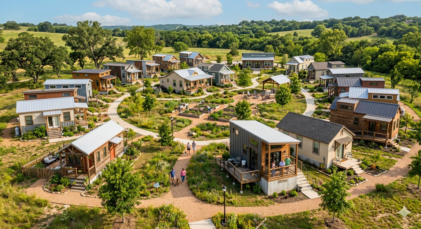 DFW is home to a growing number of tiny home communities. Read the article to find out more about current and planned communities in Dallas Fort Worth.