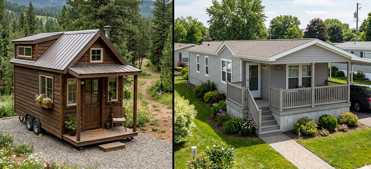 Most tiny homes are not manufactured homes because they are not built to HUD Code. A tiny home on wheels built to RVIA standards is legally an RV. A tiny home on a permanent foundation built to IRC Appendix Q is classified as a site-built dwelling. A park model built to ANSI 119.5 is its own regulatory category.