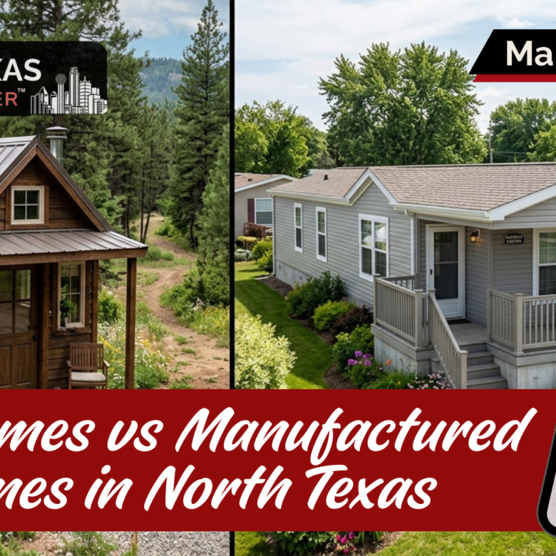 Tiny Homes vs Manufactured Homes in North Texas: Which One Actually Fits Your Life and Your Financing in 2026?