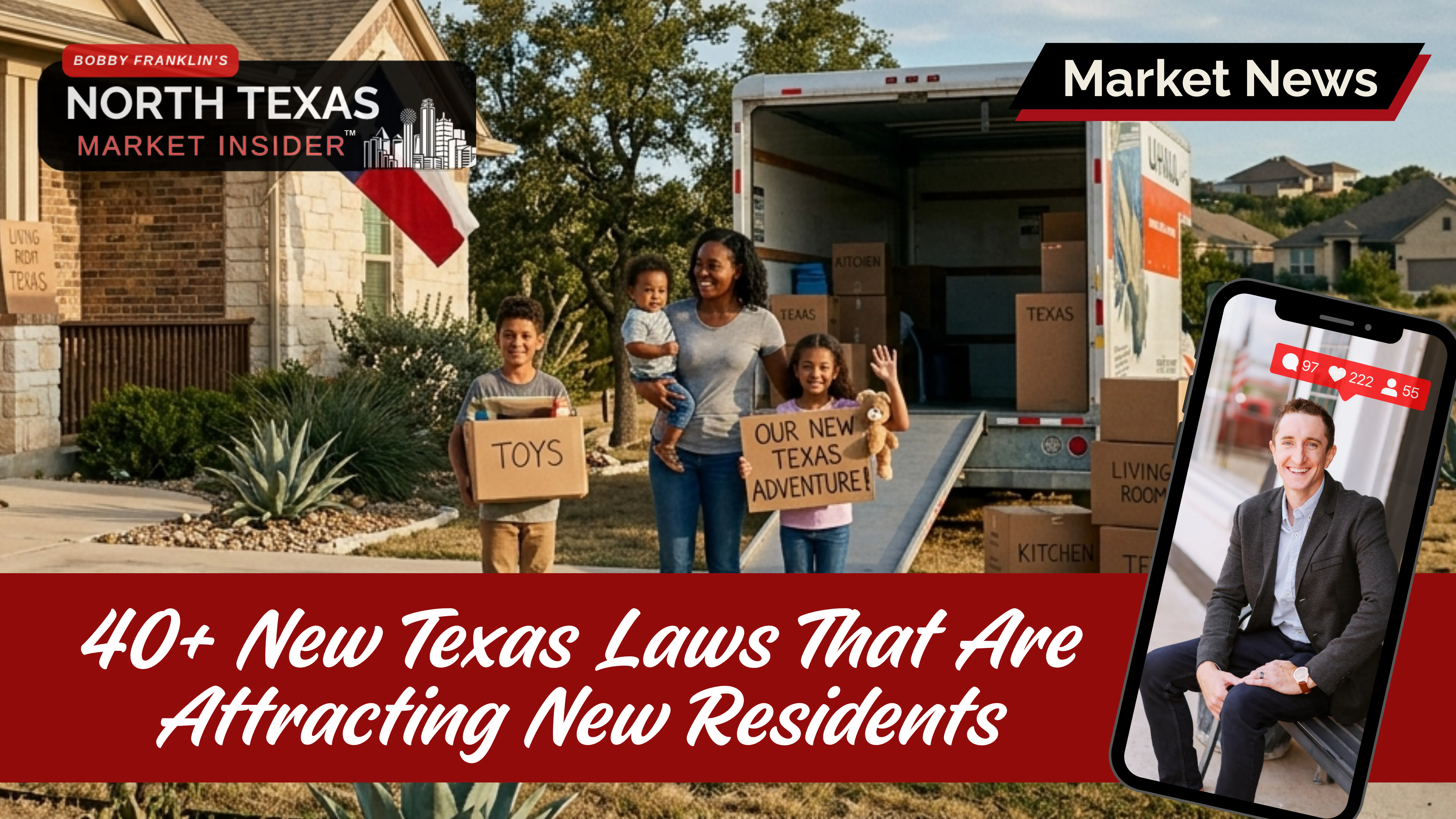 The 89th Texas Legislature just signed over 1,155 bills into law. Learn what this means for homeowners, buyers, sellers, and developers.