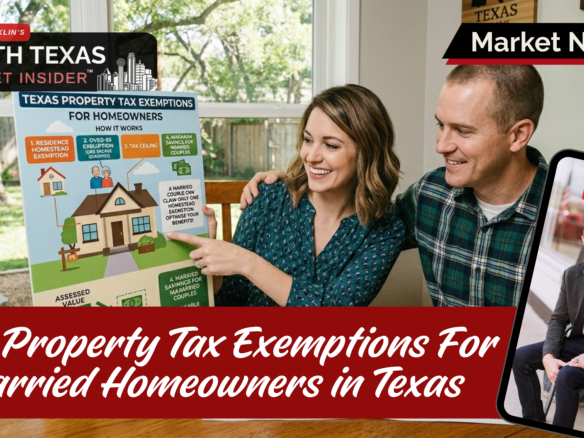 Texas is now allowing married homeowners who live in separate homes to each file their own homestead exemption