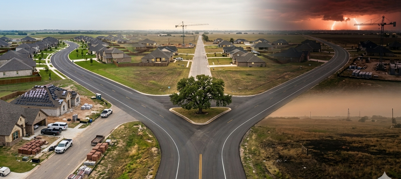 On April 7–8, 2026, a two-week ceasefire was announced between the U.S. and Iran. The terms: American military strikes suspended; Iran agrees to reopen the Strait of Hormuz for safe vessel transit. Oil dropped 13–16% immediately. The Dow ripped 1,300 points. The 10-year fell sharply. Mortgage rates responded, down to 6.37% in the April 9 Freddie Mac survey, the first decline in six weeks. But the ceasefire is fragile. Iran accused the U.S. of breaching terms within 24 hours. Talks between VP Vance and Iranian officials in Pakistan collapsed April 12 over nuclear weapons demands.