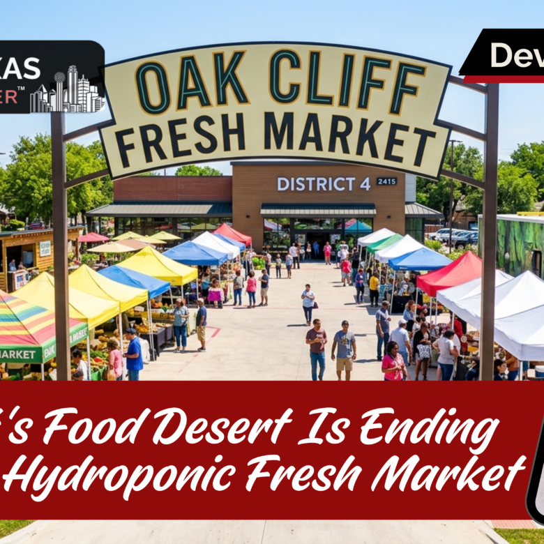 East Oak Cliff’s Food Desert Is About To End With New Hydroponic Fresh Market