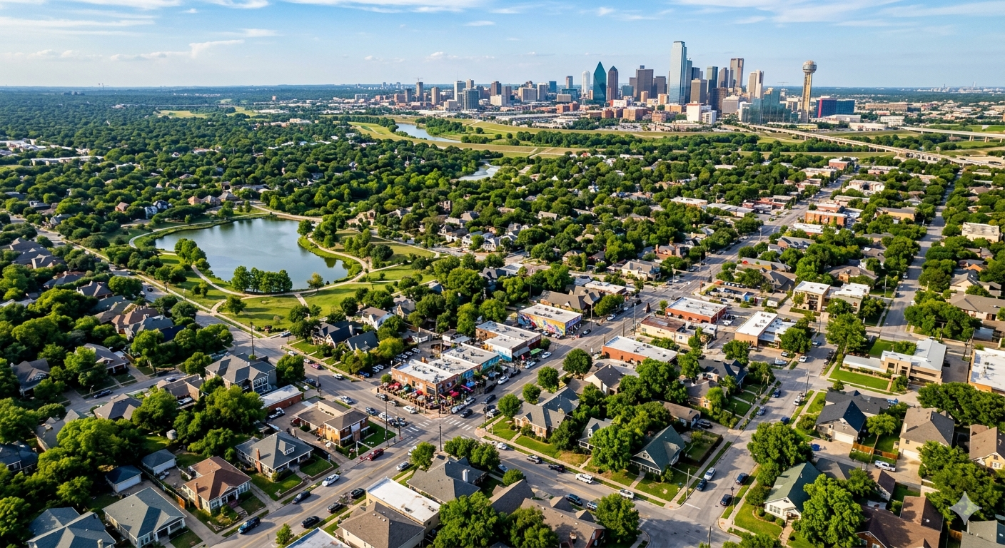 East Oak Cliff’s food desert status is not random. The withdrawal of grocery chains from southern Dallas neighborhoods correlates directly with demographic shifts that accelerated in the 1970s and 1980s. Businesses left. Investment did not return at the same pace it was deployed in higher-income, predominantly white neighborhoods on the north side. That is textbook economic redlining — not always through explicit policy, but through the cumulative effect of decades of disinvestment decisions that compounded year after year.