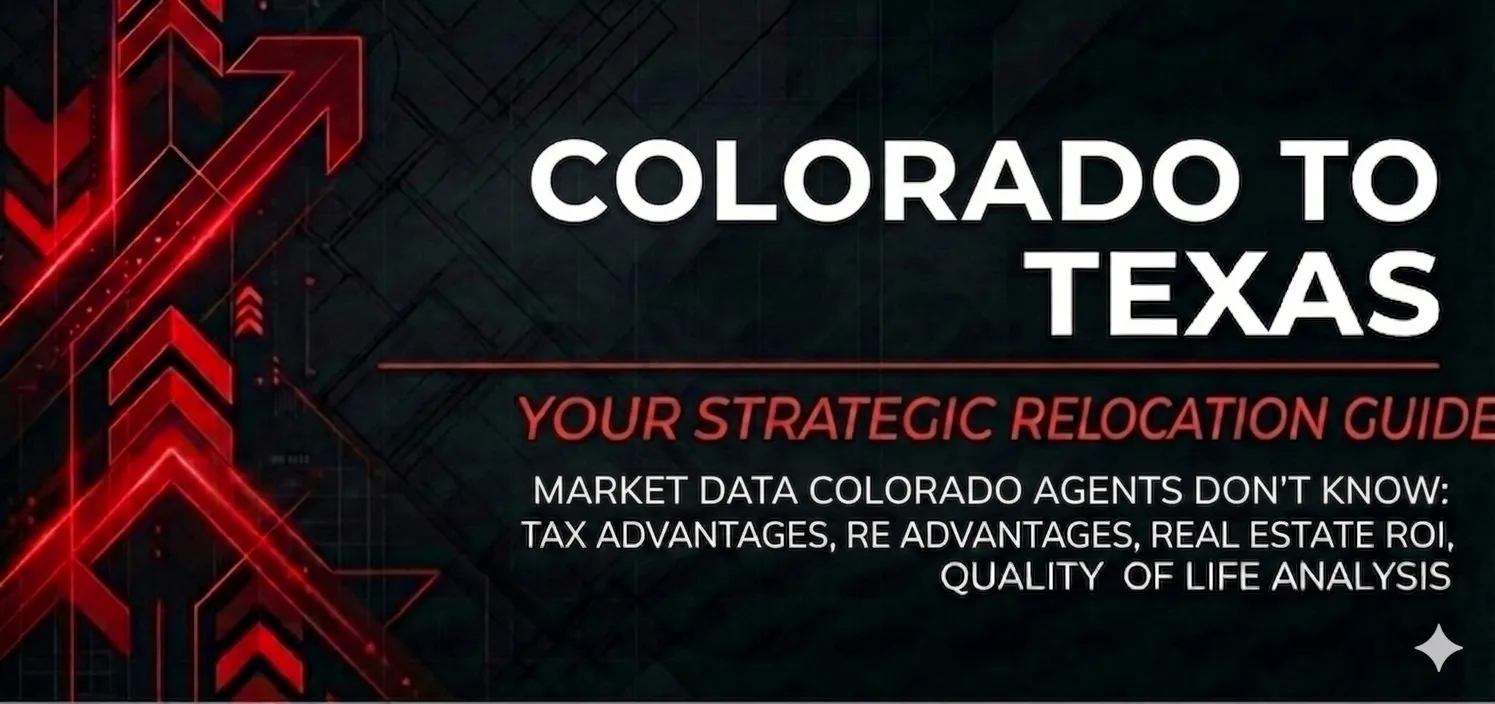 A webpage dedicated to buyers relocating from Colorado to Texas
