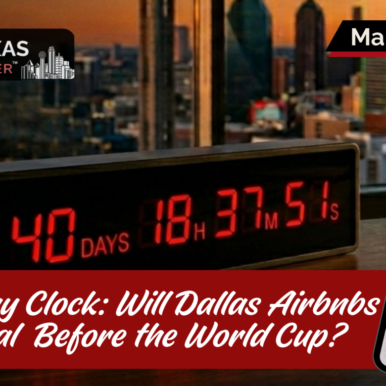 The 40-Day Clock: Why Most Dallas Airbnbs Could Be Illegal Before the World Cup Kickoff