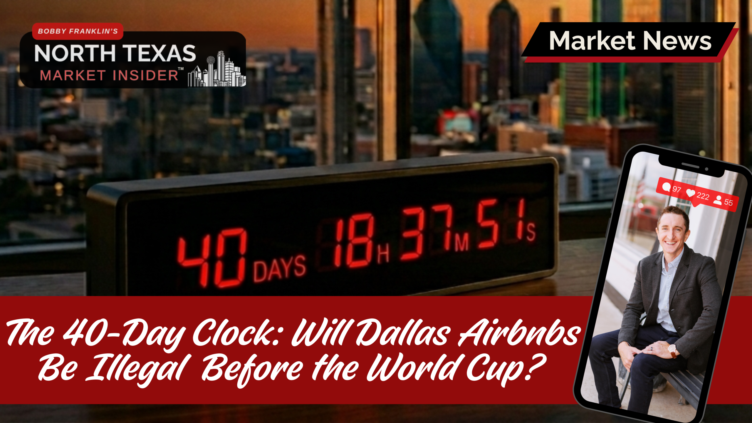 The 60-Day Clock: Why Most Dallas Airbnbs Could Be Illegal Before the World Cup Kickoff