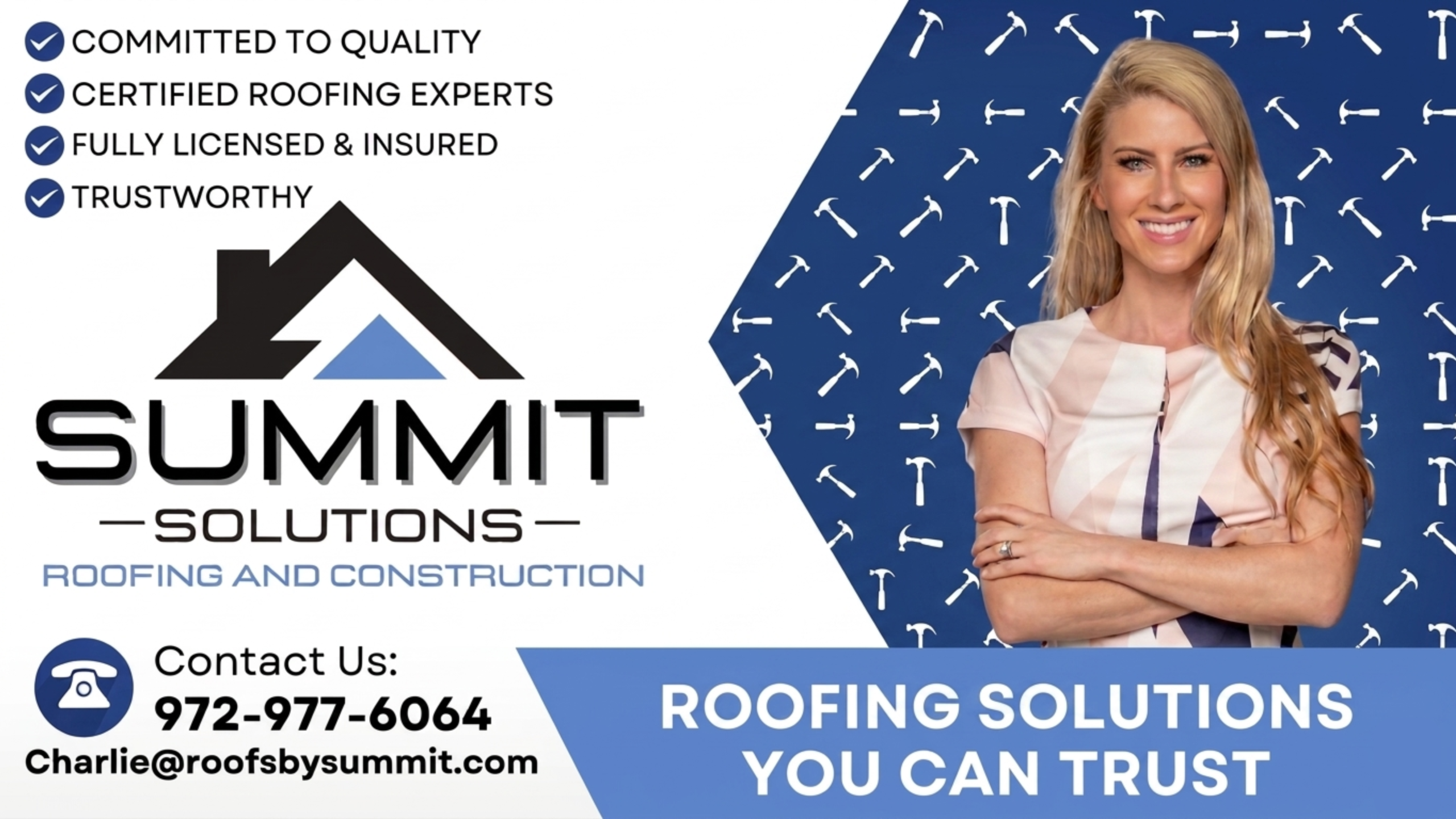 Charlie Welch with Summit Roofing