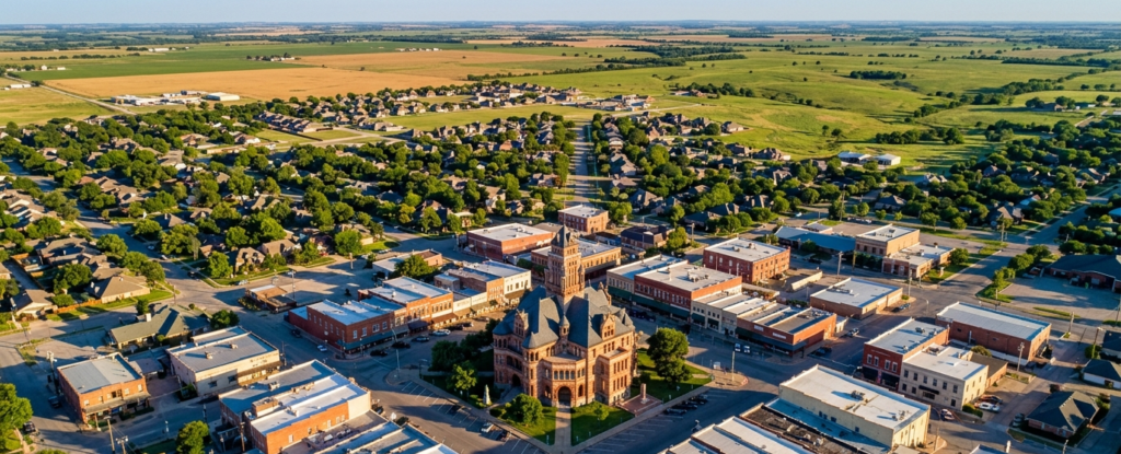 Ellis County Aerial View