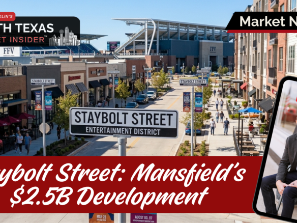 Staybolt Street Entertainment District is a 250-acre, $2.5 billion mixed-use development and future home of North Texas Soccer Club.