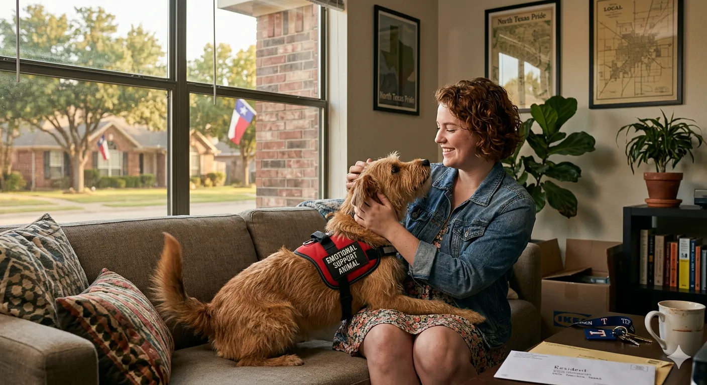If you’re renting or apartment hunting across North Texas and you rely on an emotional support animal, here is the honest read on the new HUD rules and the changes you need to know about