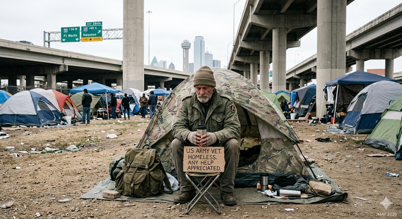 Locally, the numbers are even more striking. Dallas and Collin counties have been federally certified as having “effectively ended” veteran homelessness by the U.S. Interagency Council on Homelessness, HUD, and the VA. As Housing Forward documented, the region has housed 2,265 veterans since 2019 and is among fewer than 20% of U.S. communities to earn this designation. The region can now identify any veteran who falls into homelessness and rehouse them, typically within 90 days.