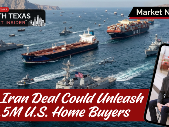 The U.S. and Iran are crafting a deal that could potentially make life more affordable and bring 5.5 million home buyers back to the market