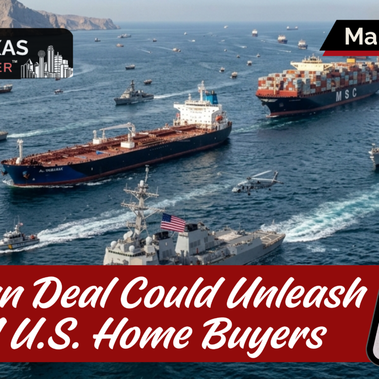 The Iran Deal Could Unleash 5.5M U.S. Home Buyers: Why North Texas Buyers Should Move Before Rates Fall